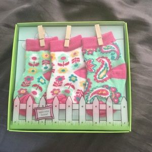 Vera Bradley baby socks